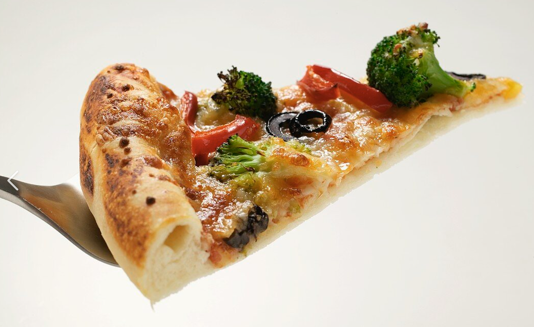 Veggie Supreme Pizza Slice