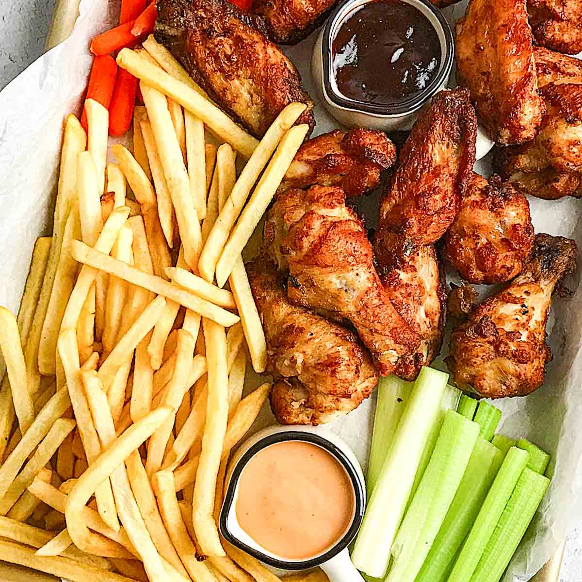 Wings & Fries Combo