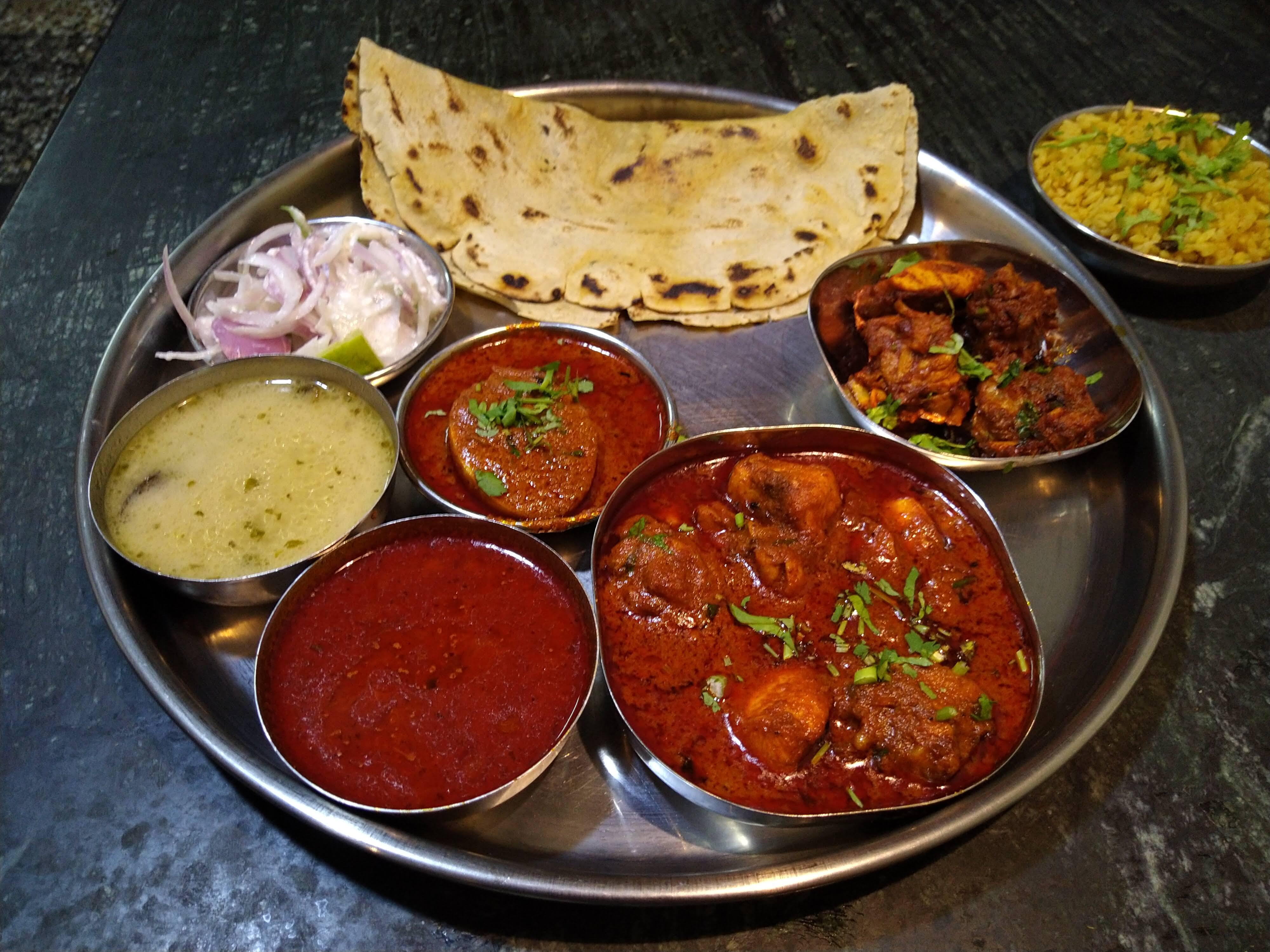 Chicken Thali